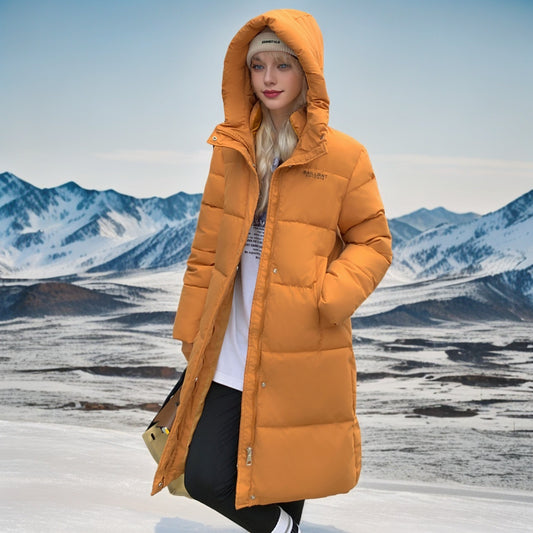 Thickened Cotton-padded Coat Warm Loose Western Style Puffer Jacket Coat